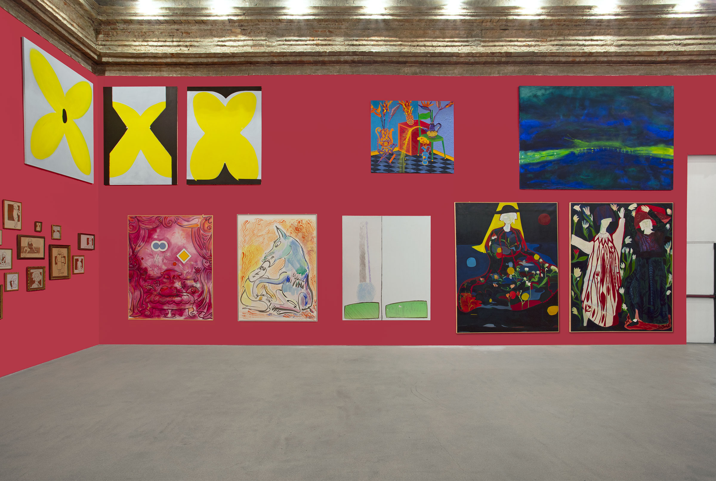 u0022Sensing Painting. Opere dalla Collezione du0027arte della Fondazione CRC / Sensing Painting. Works from the Collection of Fondazione CRCu0022, veduta espositiva